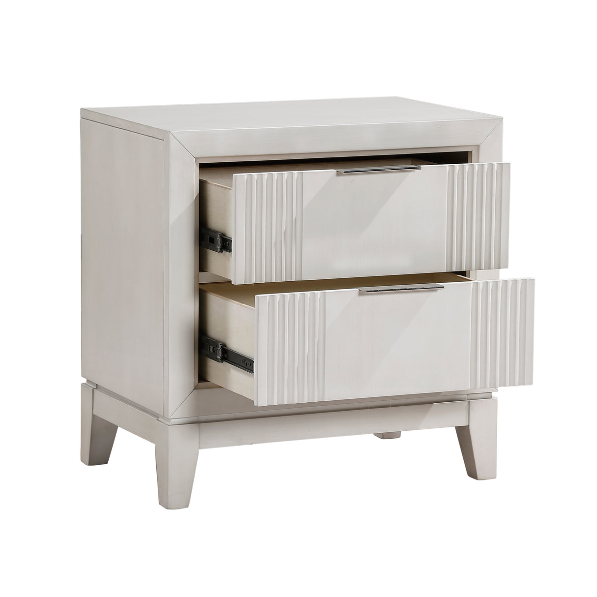 Cornwall Antique White Queen Bed from Homelegance - Luna Furniture