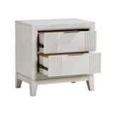 Cornwall Antique White Queen Bed from Homelegance - Luna Furniture