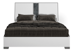 Bianca White Marble Queen Bed from ESF Furniture - Luna Furniture