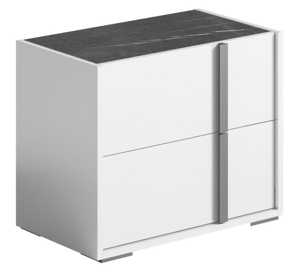 Bianca White Nightstand