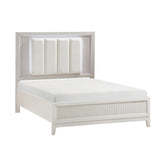 Cornwall Antique White Eastern King Bed from Homelegance - Luna Furniture