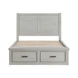 Willowbrook Light Gray 4pc Set (QB+NS+DR+MR) from Homelegance - Luna Furniture