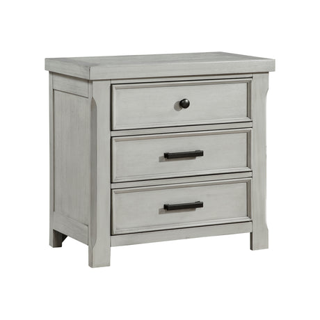 Willowbrook Light Gray 5pc Set (QB+NS+DR+MR+CH) from Homelegance - Luna Furniture
