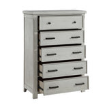 Willowbrook Light Gray 5pc Set (QB+NS+DR+MR+CH) from Homelegance - Luna Furniture