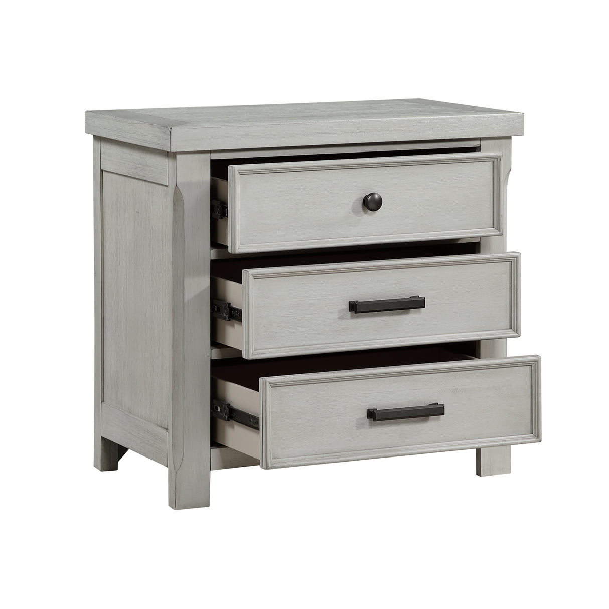 Willowbrook Light Gray Queen Storage Platform Bed from Homelegance - Luna Furniture