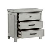 Willowbrook Light Gray Queen Storage Platform Bed from Homelegance - Luna Furniture