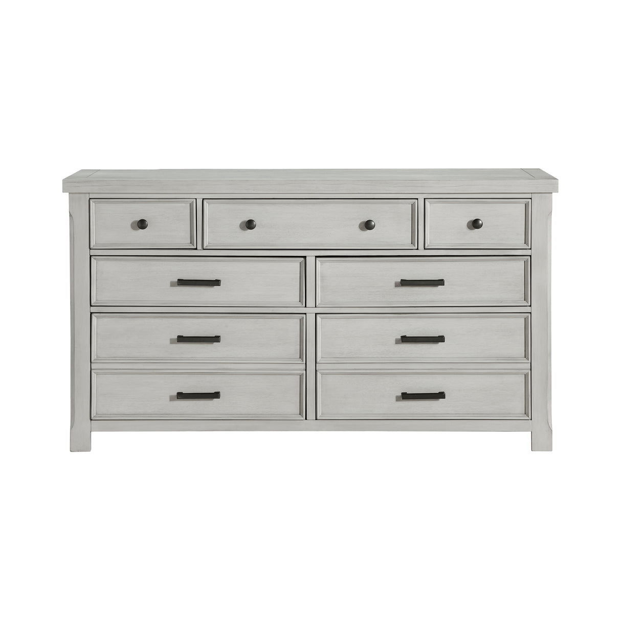 Willowbrook Light Gray Queen Storage Platform Bed from Homelegance - Luna Furniture