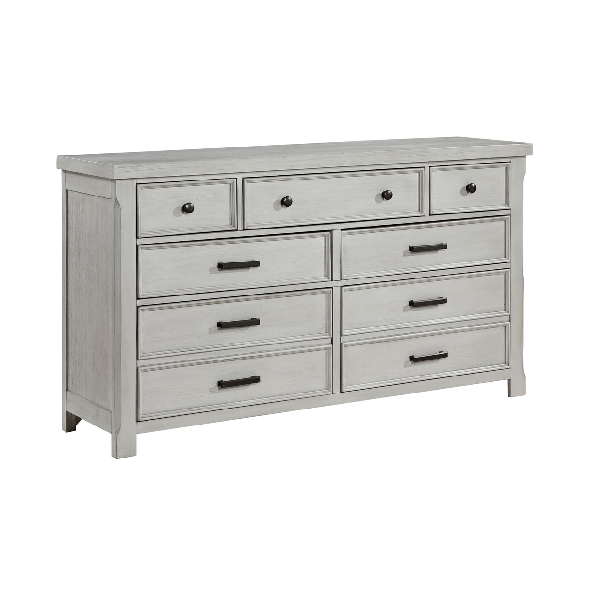 Willowbrook Light Gray Queen Storage Platform Bed from Homelegance - Luna Furniture