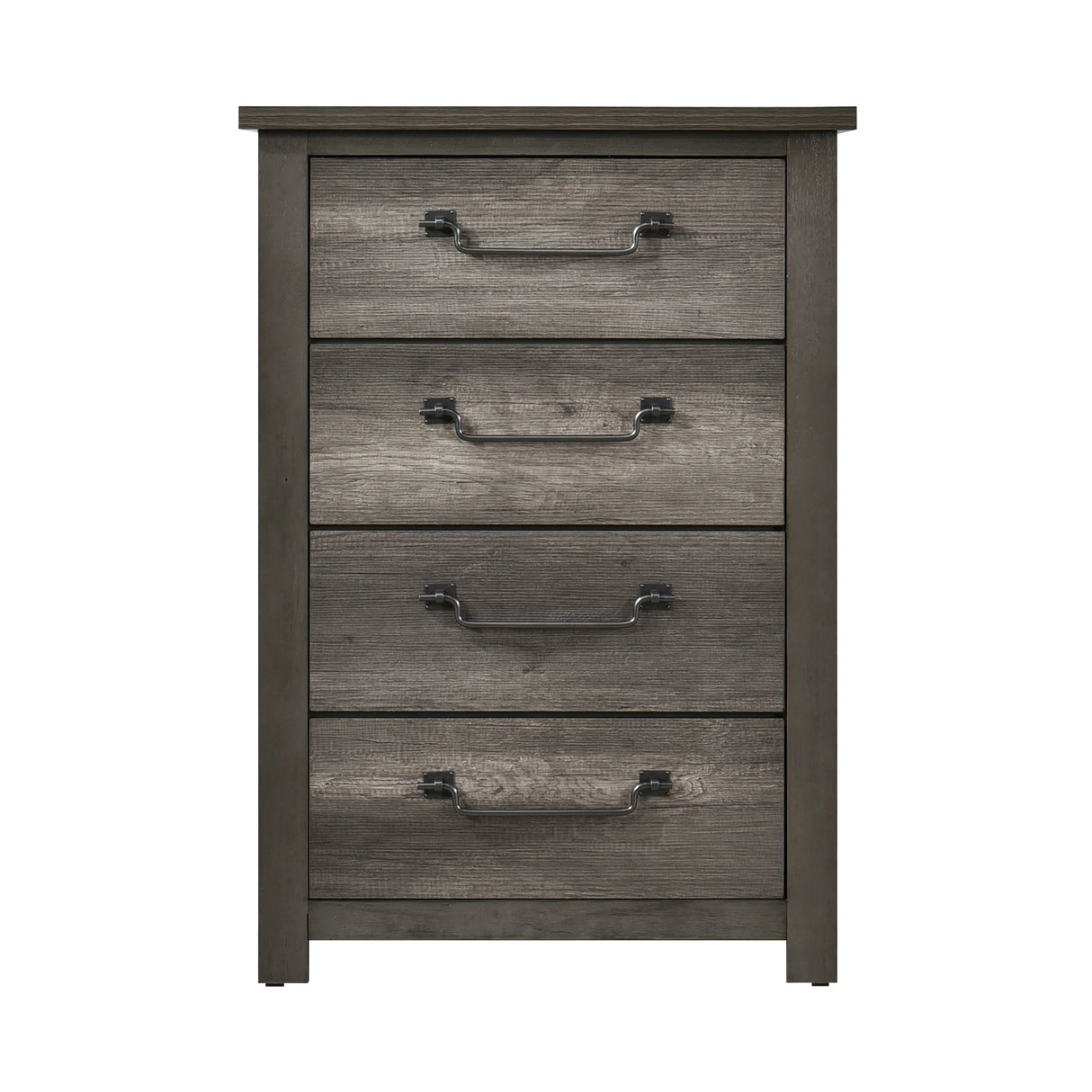 Lenior Gray 5pc Bedroom Set (QB+NS+DR+MR+CH) from Homelegance - Luna Furniture