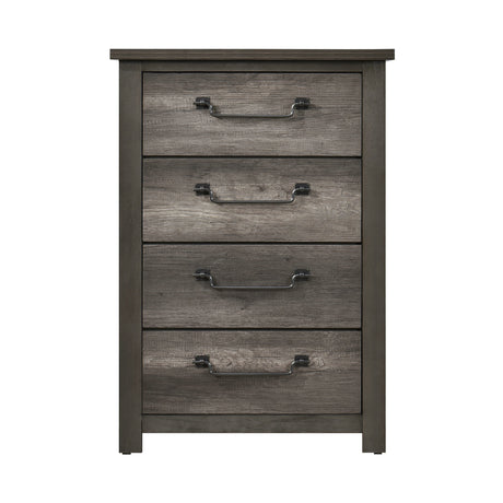 Lenior Gray 5pc Bedroom Set (QB+NS+DR+MR+CH) from Homelegance - Luna Furniture
