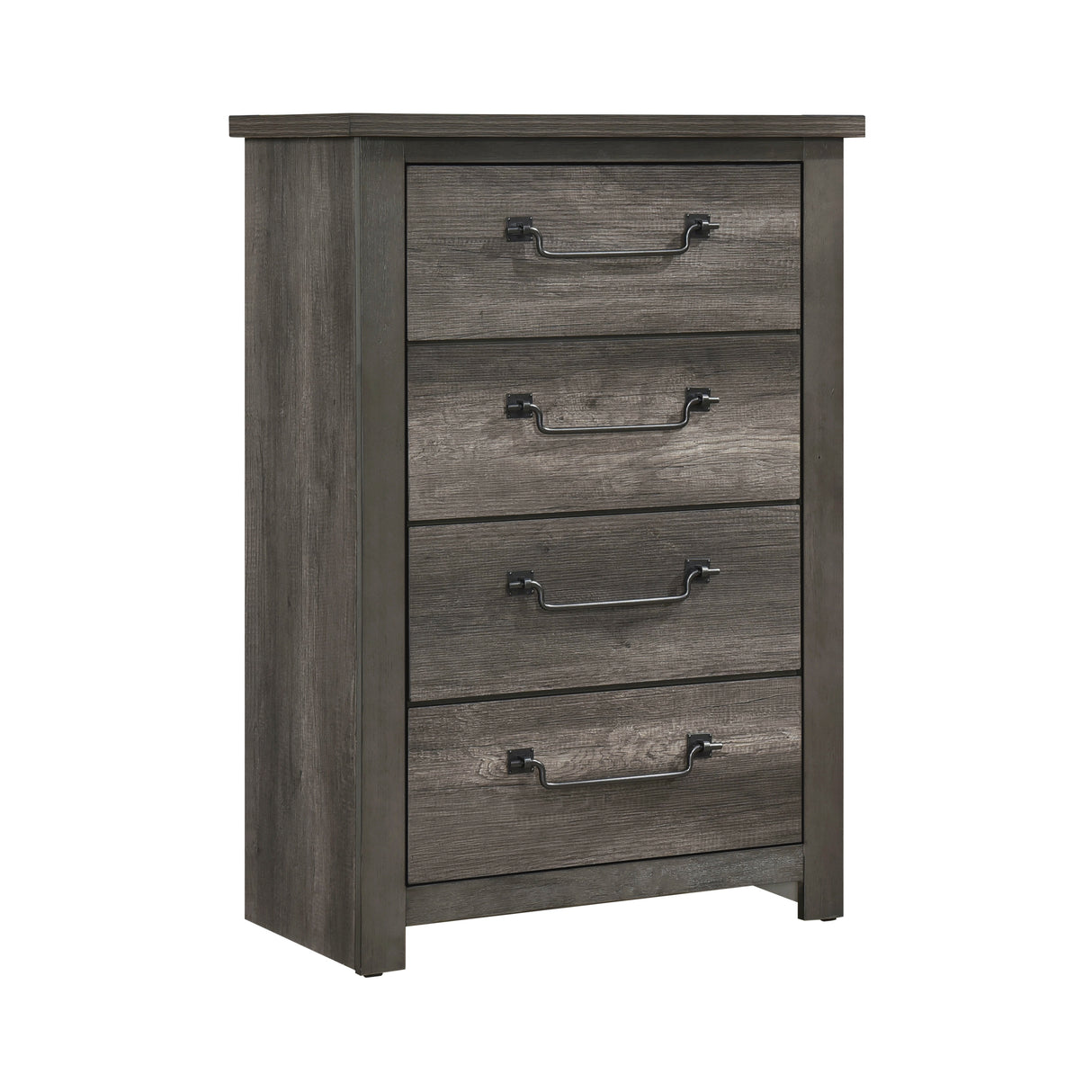 Lenior Gray 5pc Bedroom Set (QB+NS+DR+MR+CH) from Homelegance - Luna Furniture
