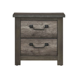 Lenior Gray Nightstand from Homelegance - Luna Furniture