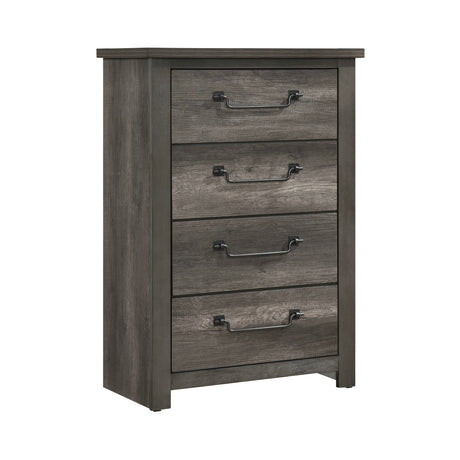 Lenior Gray Storage Platform Bedroom Set from Homelegance - Luna Furniture