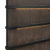 Acworth Brownish Gray Queen Bed from Homelegance - Luna Furniture