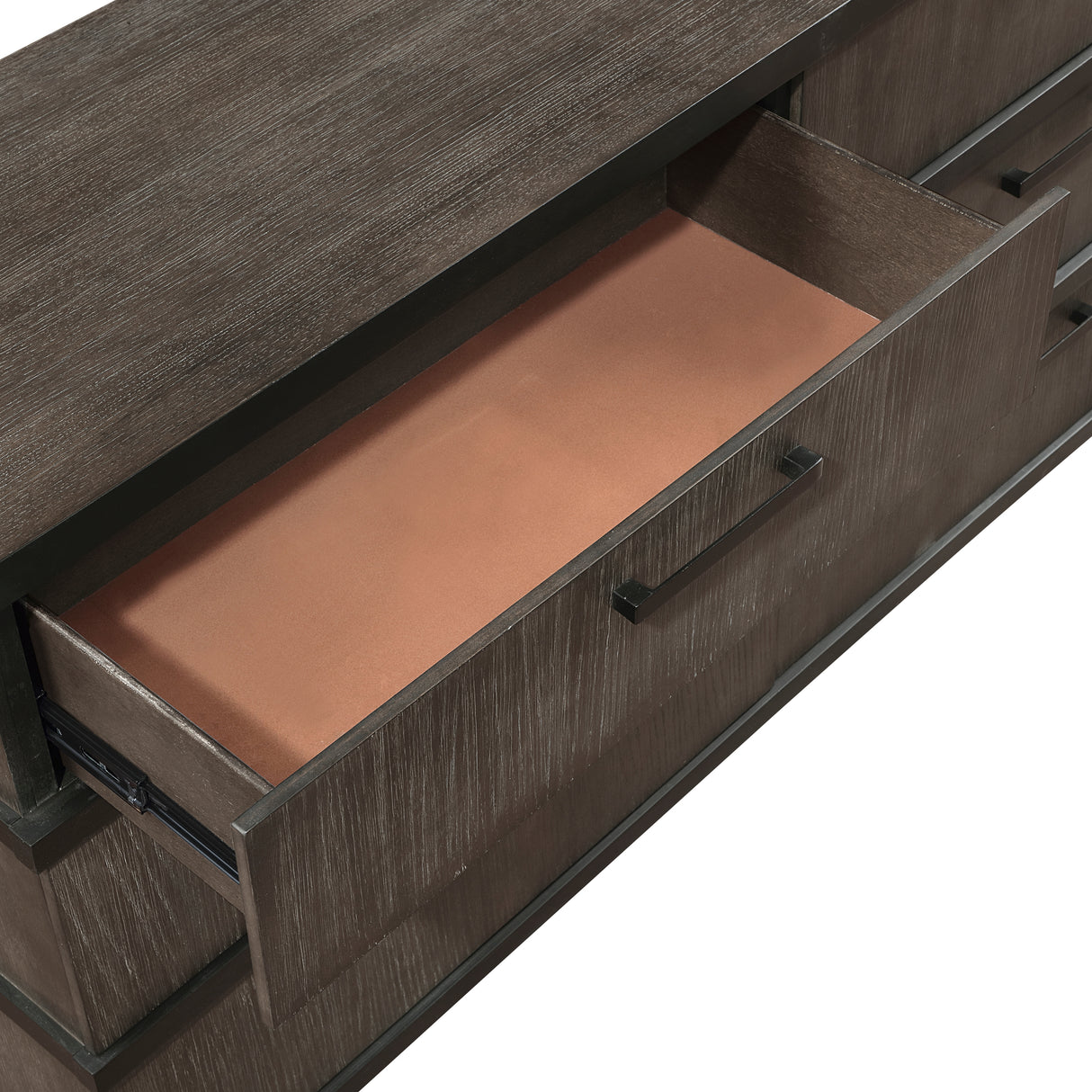 Acworth Brownish Gray 4pc Set (QB+NS+DR+MR) from Homelegance - Luna Furniture