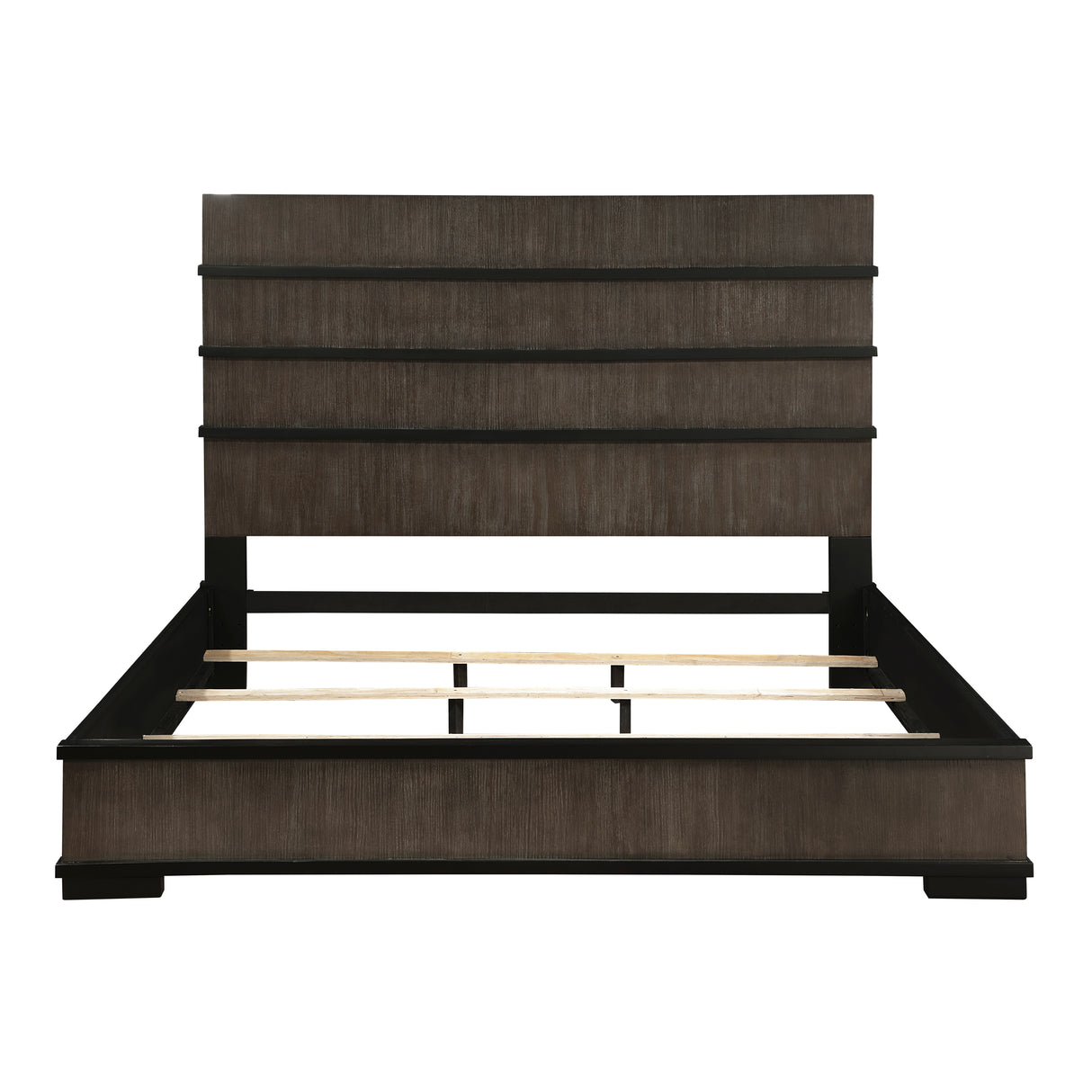 Acworth Brownish Gray 4pc Set (QB+NS+DR+MR) from Homelegance - Luna Furniture