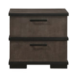 Acworth Brownish Gray 5pc Set (QB+NS+DR+MR+CH) from Homelegance - Luna Furniture