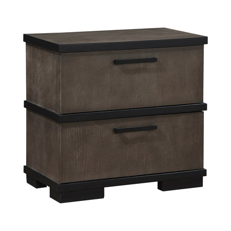 Acworth Brownish Gray Nightstand from Homelegance - Luna Furniture