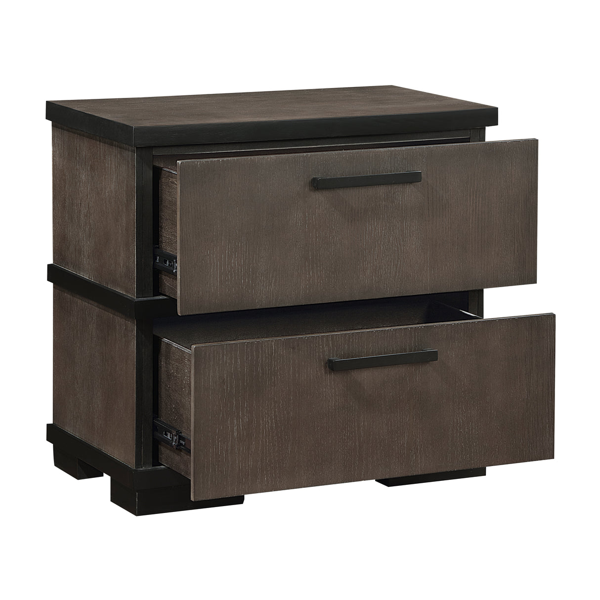 Acworth Brownish Gray Nightstand from Homelegance - Luna Furniture