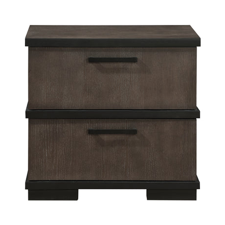 Acworth Brownish Gray Queen Bed from Homelegance - Luna Furniture