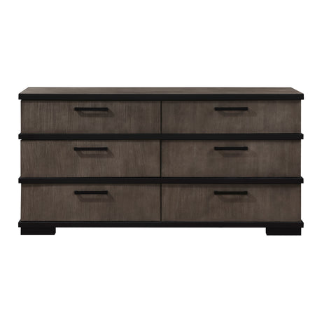 Acworth Brownish Gray Panel Bedroom Set from Homelegance - Luna Furniture