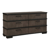 Acworth Brownish Gray Panel Bedroom Set from Homelegance - Luna Furniture