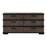 Acworth Brownish Gray Queen Bed from Homelegance - Luna Furniture