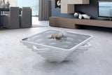 135 White Coffee Table from Nova Furniture - Luna Furniture