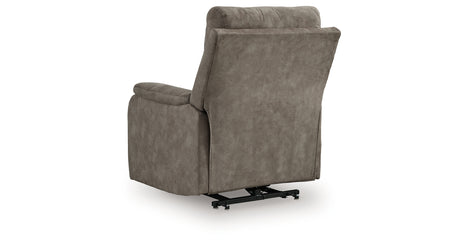 Crestmeade Fossil Power Lift Recliner from Ashley - Luna Furniture