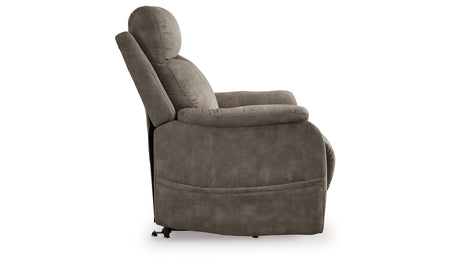 Crestmeade Fossil Power Lift Recliner from Ashley - Luna Furniture
