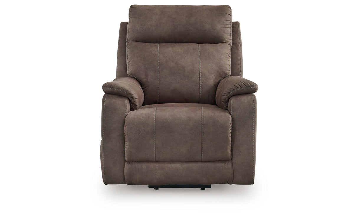 Crestmeade Espresso Power Lift Recliner from Ashley Furniture - Luna Furniture