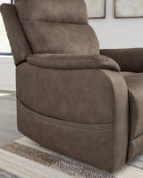 Crestmeade Espresso Power Lift Recliner from Ashley Furniture - Luna Furniture