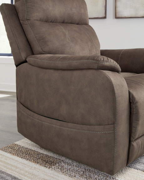 Crestmeade Espresso Power Lift Recliner from Ashley - Luna Furniture