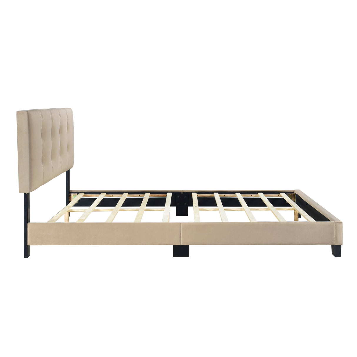 Newberry Brown Full Platform Bed from Homelegance - Luna Furniture