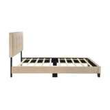 Newberry Brown Full Platform Bed from Homelegance - Luna Furniture
