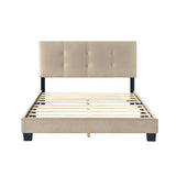 Newberry Brown Twin Platform Bed from Homelegance - Luna Furniture