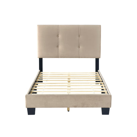 Newberry Dark Gray Queen Platform Bed from Homelegance - Luna Furniture