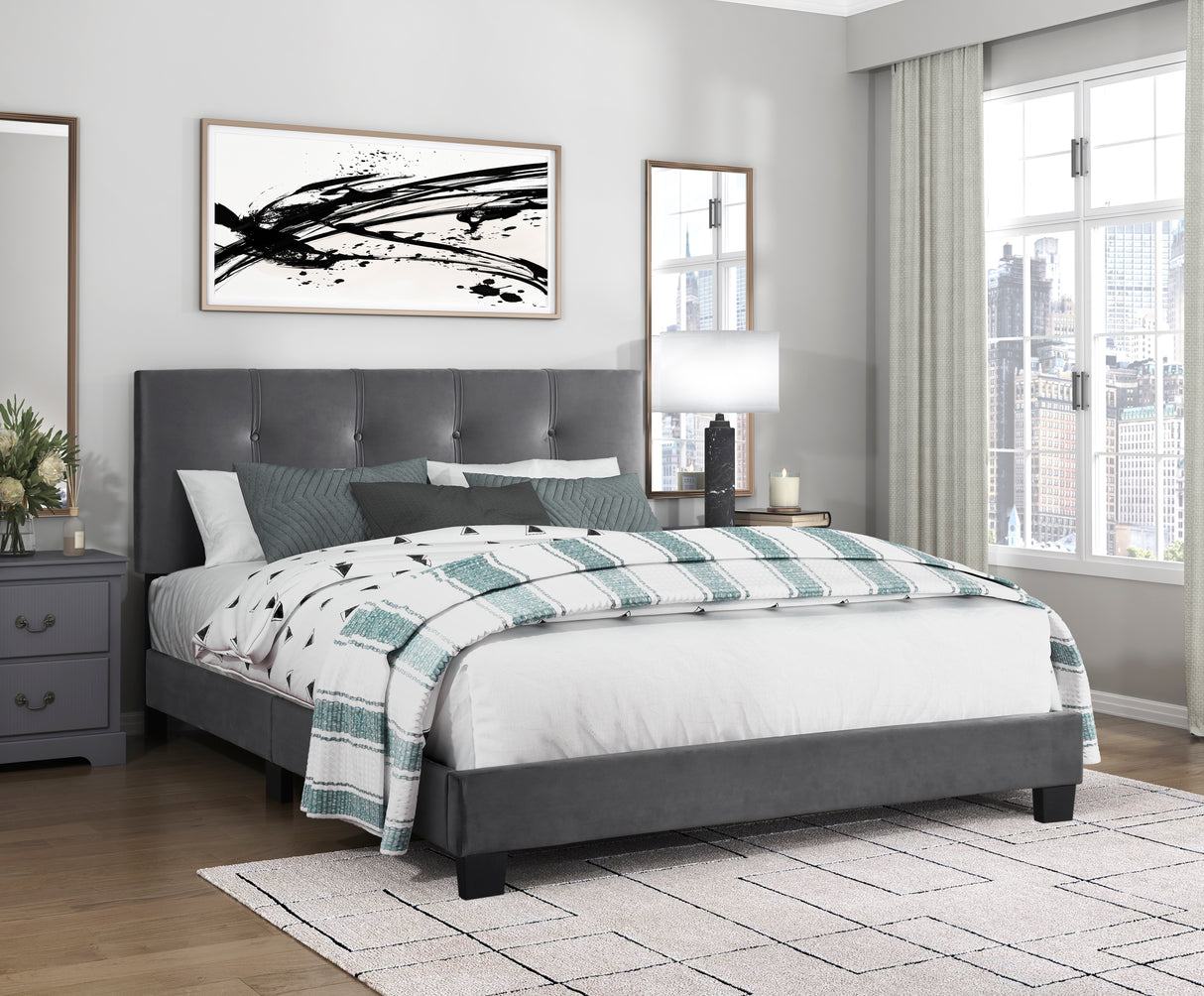 Newberry Brown Twin Platform Bed from Homelegance - Luna Furniture