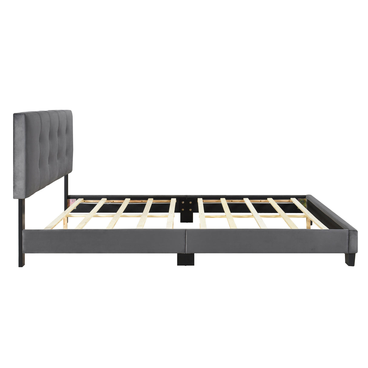 Newberry Brown Twin Platform Bed from Homelegance - Luna Furniture