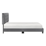Newberry Dark Gray Full Platform Bed from Homelegance - Luna Furniture