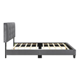 Newberry Dark Gray Full Platform Bed from Homelegance - Luna Furniture