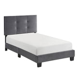 Newberry Dark Gray Full Platform Bed from Homelegance - Luna Furniture