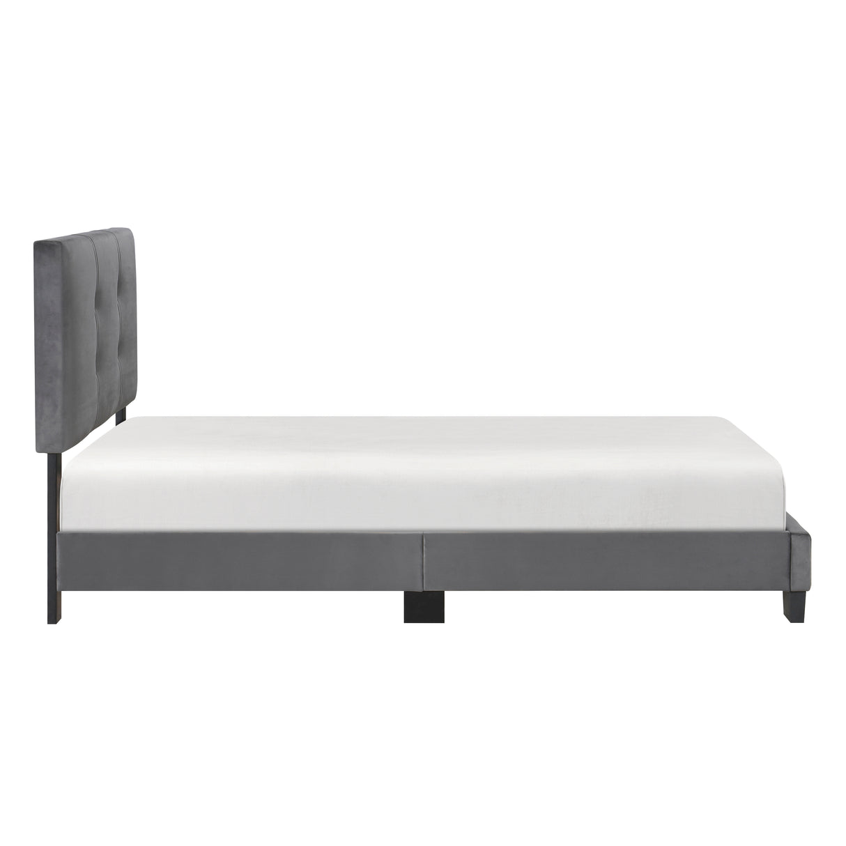 Newberry Dark Gray Full Platform Bed from Homelegance - Luna Furniture