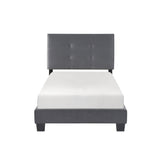 Newberry Dark Gray Full Platform Bed from Homelegance - Luna Furniture