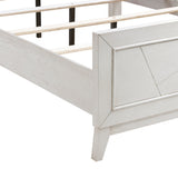 Asteria Antique White Queen Panel Bed from Homelegance - Luna Furniture