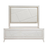 Asteria Antique White Queen Panel Bed from Homelegance - Luna Furniture