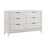 Asteria Antique White Mirror (Mirror Only) from Homelegance - Luna Furniture