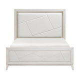 Asteria Antique White Eastern King Bed from Homelegance - Luna Furniture