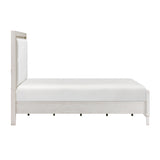 Asteria Antique White Eastern King Bed from Homelegance - Luna Furniture