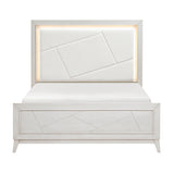 Asteria Antique White Eastern King Bed from Homelegance - Luna Furniture